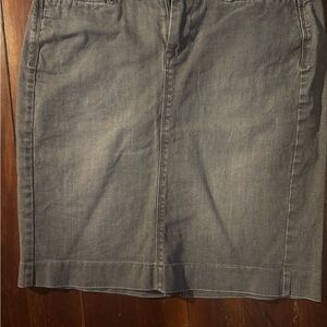 GAP Charcoal Pencil Skirt